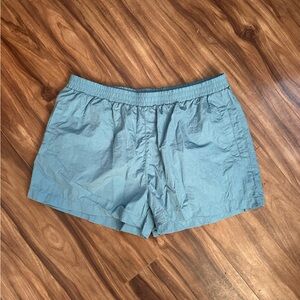 Double Zero Sky Blue Casual Athletic Shorts